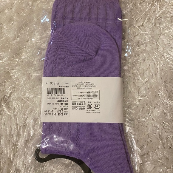 VIVIENNE WESTWOOD purple socks - Picture 6 of 7
